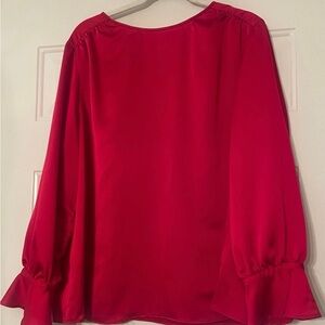 Preston & York Vibrant Red Blouse